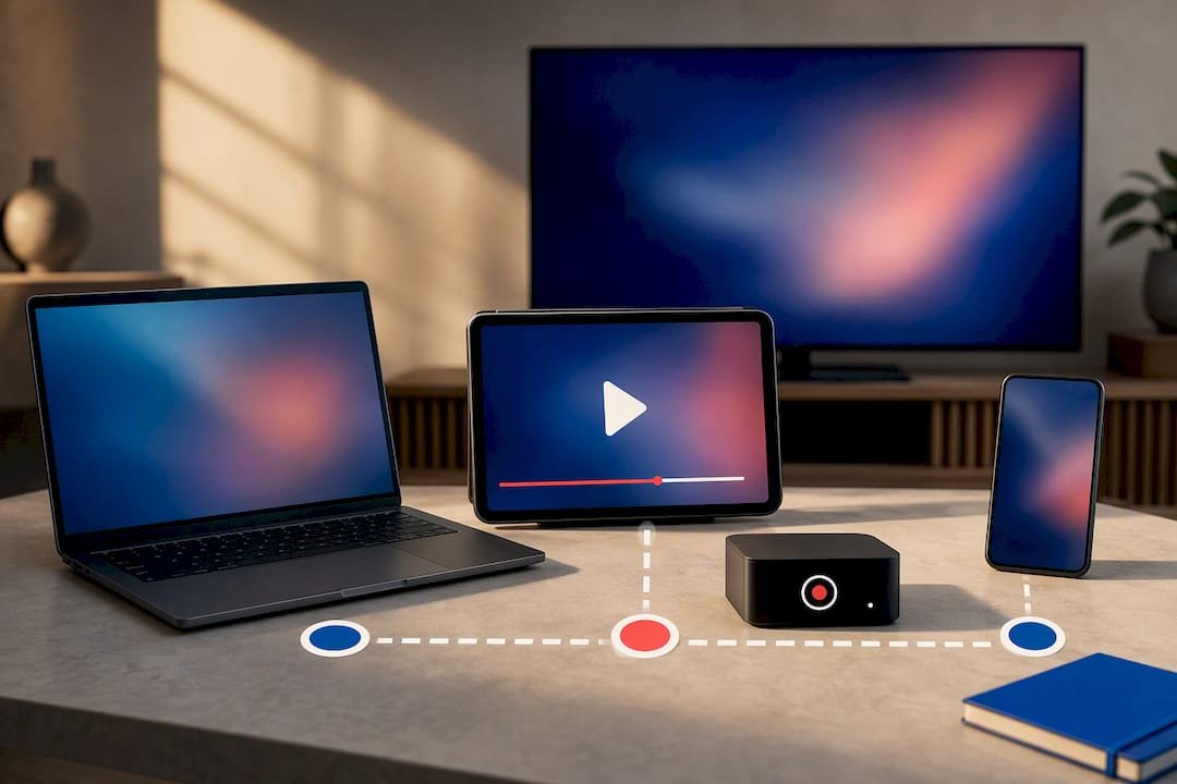 Illustration of testing streaming service features